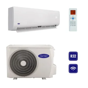 Кондиціонер Carrier 42QHG009D8S/38QHG009D8S, 25 м2, інвертор, A++/A+, до -15°С, Wi-Fi, R32, білий UA